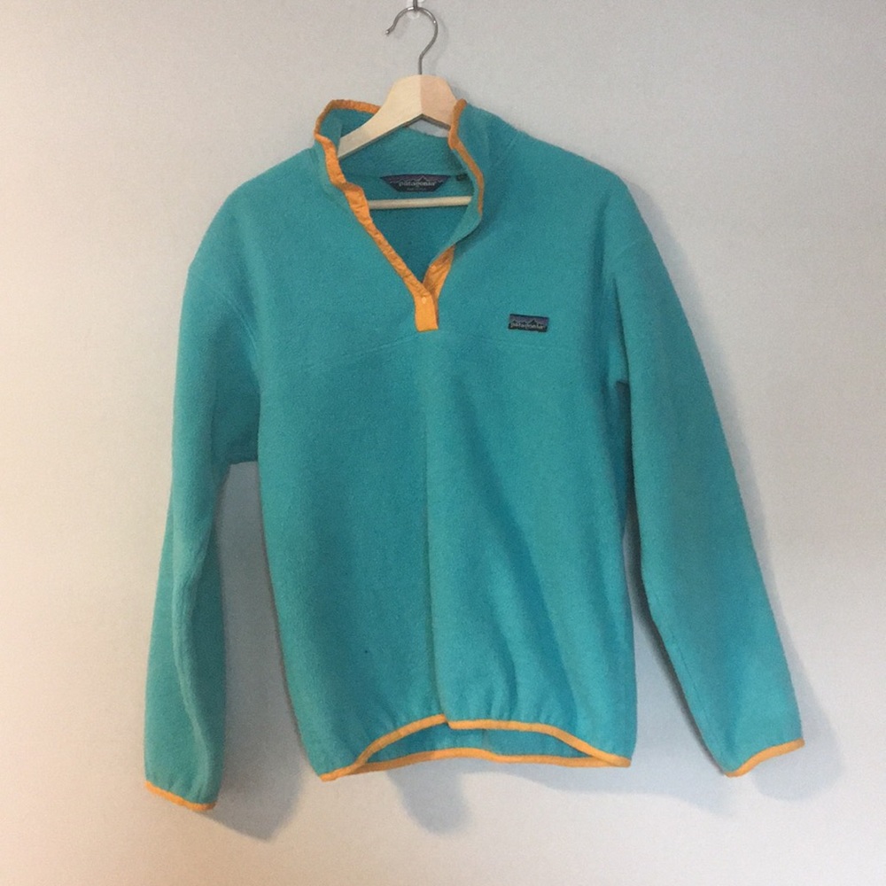 Vintage Patagonia snap tee.